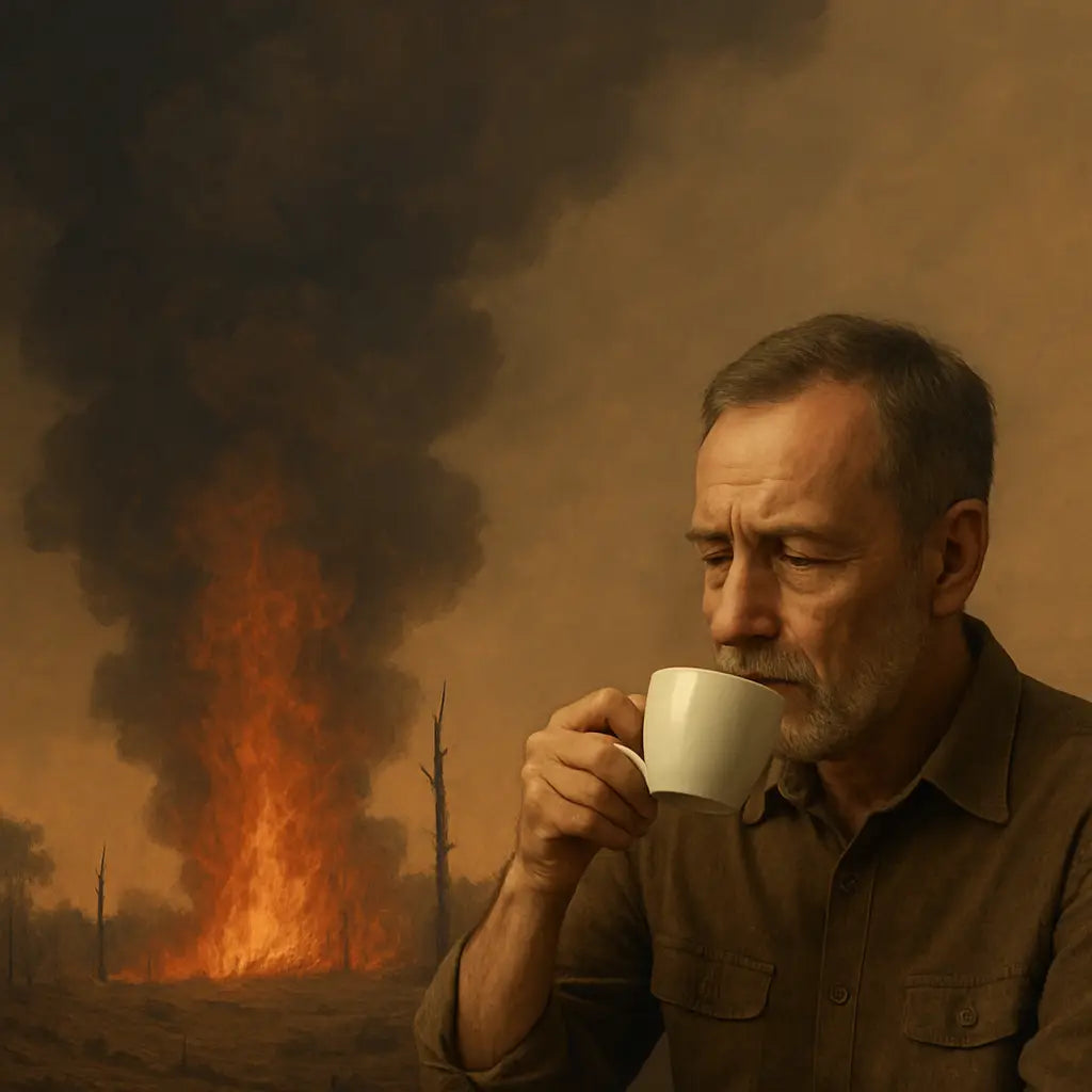 Straw Dogs in a Burning World: John Gray Overpopulation and the Ethics of Coffee