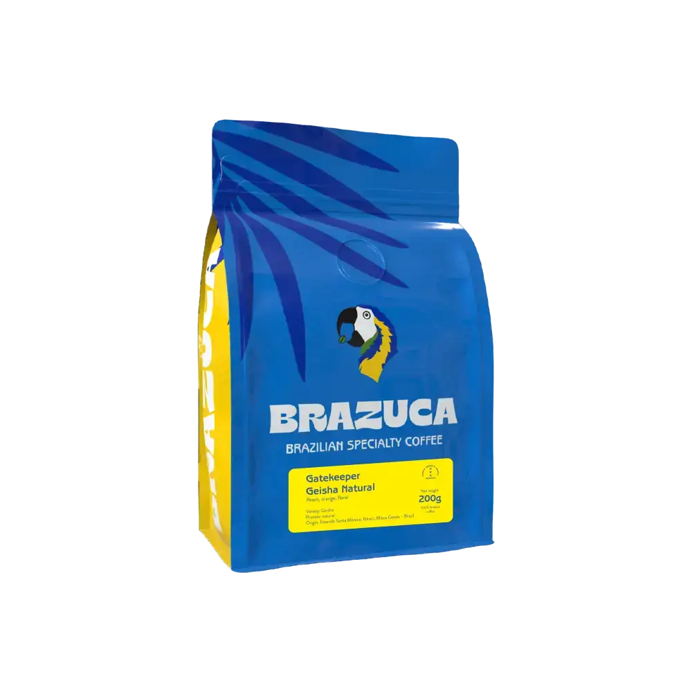 Brazuca Gatekeeper Geisha natural single origin Brazilian specialty coffee beans