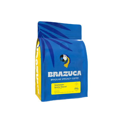 Brazuca Gatekeeper Geisha natural single origin Brazilian specialty coffee beans