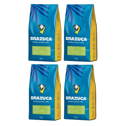 Mistura Fina Seasonal Blend – 4 x 1kg Bundle | Brazilian Specialty Coffee - Coffee Beans