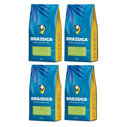 Mistura Fina Seasonal Blend – 4 x 1kg Bundle | Brazilian Specialty Coffee - Coffee Beans